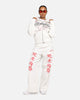 Ed Hardy Death Before Dishonour Jeans Off White