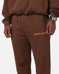 Saint Morta Sacred Script Track Pants Brown
