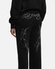 Ed Hardy Cyber Rhinestone Track Pants Black