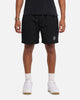 The Anti Order Reverse Logo Nylon Shorts Black