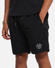 The Anti Order Reverse Logo Nylon Shorts Black