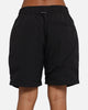 The Anti Order Reverse Logo Nylon Shorts Black