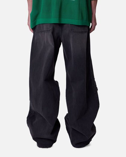 MNML Blowout Rave Denim Jeans Vintage Black