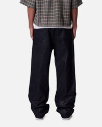 MNML Ultra Baggy Denim Jeans Waxed Black
