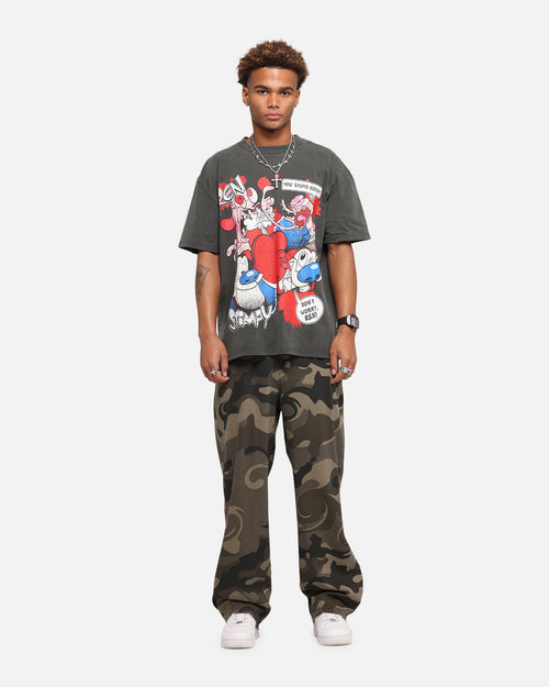 XXIII Washed Camo Pants Camo