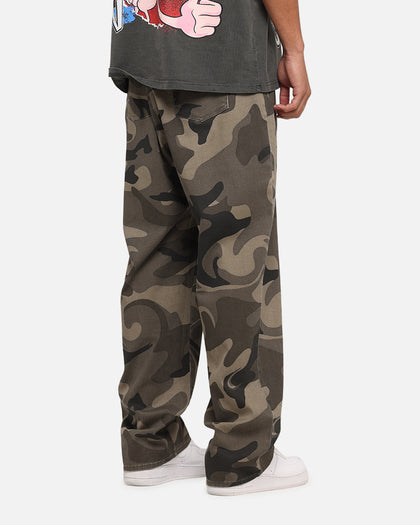 XXIII Washed Camo Pants Camo
