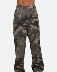XXIII Washed Camo Pants Camo