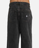 X-Large Baggy Bull Denim 91 Pants Washed Black