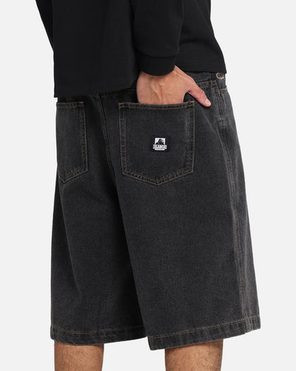 X-Large Bull Denim 91 Shorts Washed Black