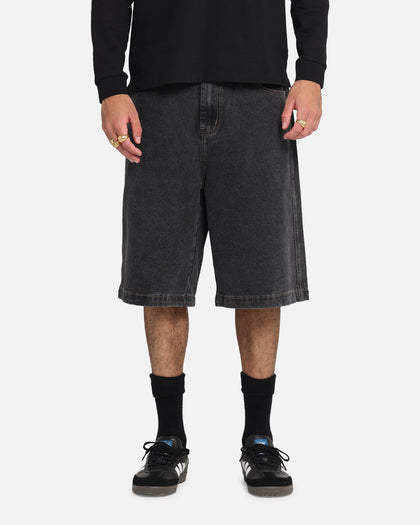 X-Large Bull Denim 91 Shorts Washed Black