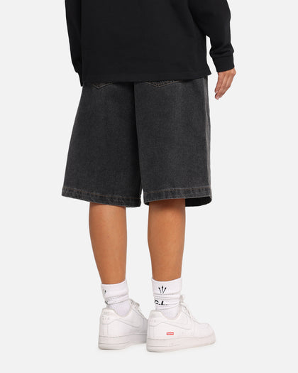 X-Large Bull Denim 91 Shorts Washed Black