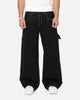 Saint Morta Amplus Fray Carpenter Jeans Contrast Black