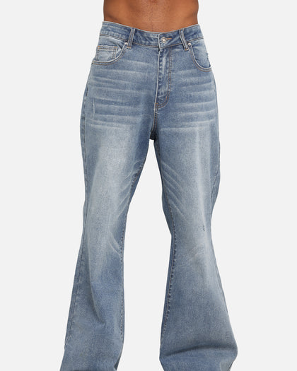 XXIII Game Play Flared Jeans Blue Denim