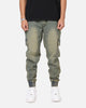 Saint Morta Rodeo Denim Joggers Dirty Blue