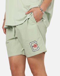 Carre Rose Beach Shorts Sage