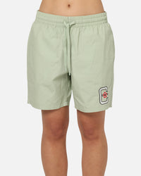 Carre Rose Beach Shorts Sage