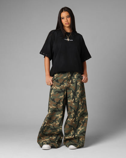 Loiter F-22 Raver Jeans Woodland Camo