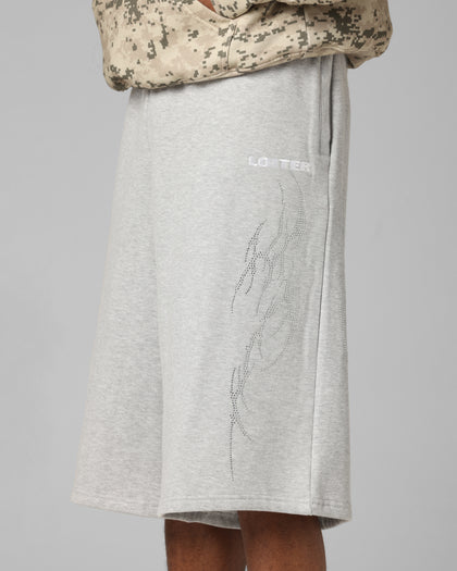 Loiter Opaque Sweat Shorts Grey