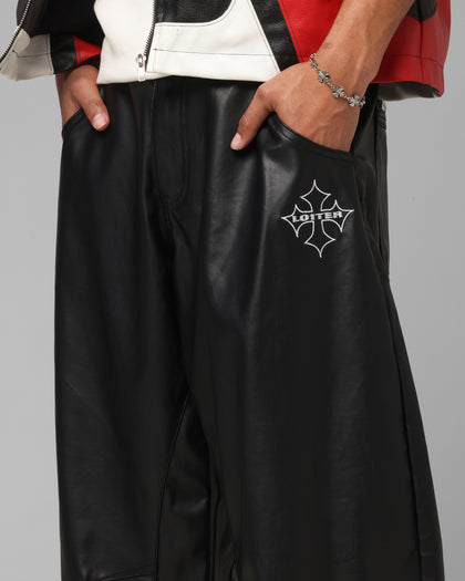 Loiter F-16 Balloon Jeans Black Wax