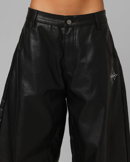 Loiter F-16 Balloon Jeans Black Wax