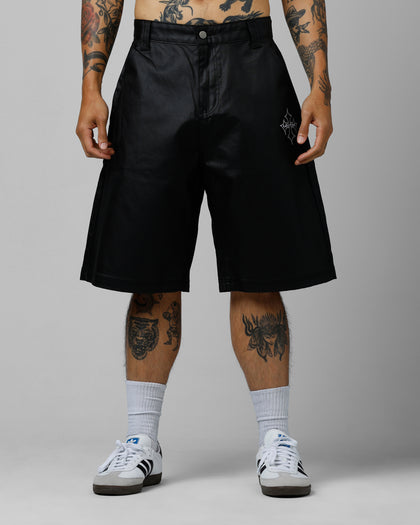 Loiter F-16 Denim Jorts Black