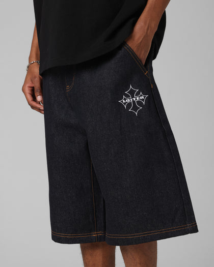 Loiter F-16 Denim Jorts Indigo