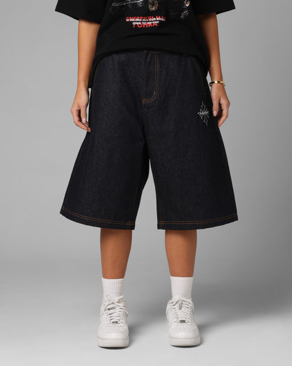 Loiter F-16 Denim Jorts Indigo