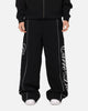 Carre Script Trackpants Black