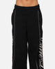 Carre Script Trackpants Black