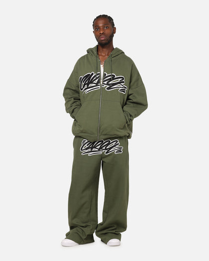 Carre Terrace Trackpants Olive