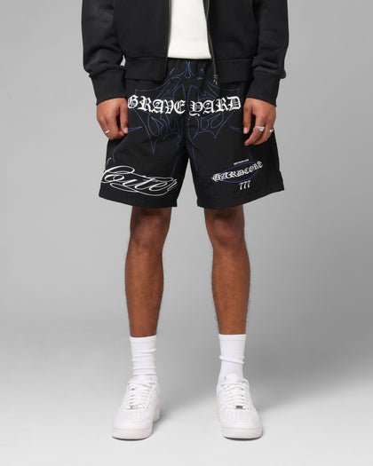Loiter Hardcore Walk Shorts Black