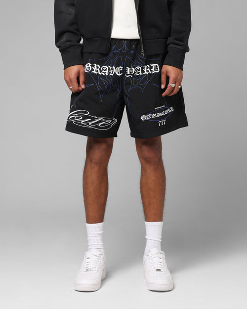 Loiter Hardcore Walk Shorts Black