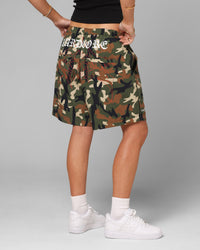 Loiter Hardcore Walk Shorts Camo
