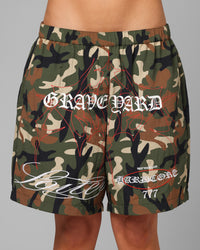 Loiter Hardcore Walk Shorts Camo