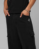 Loiter F-16 Balloon Cargo Pants Black