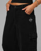 Loiter F-16 Balloon Cargo Pants Black