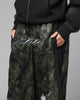 Loiter Fight Club 3 Quarter Shorts Woodland Camo