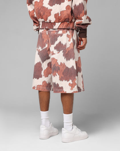 Loiter Hide Jorts Cowhide