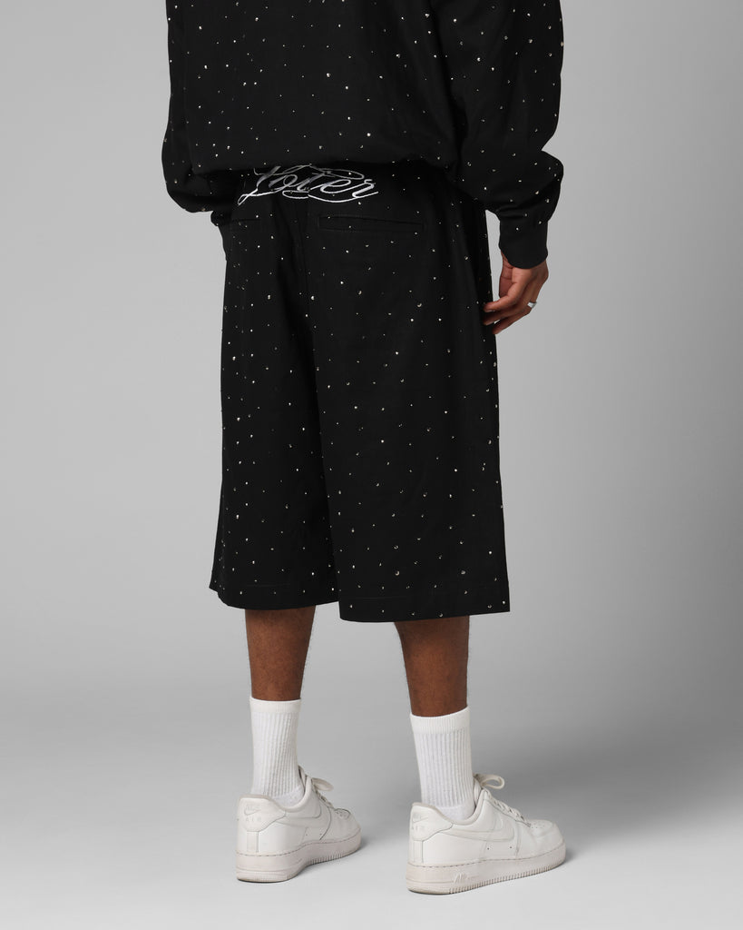 Loiter Hail Storm Shorts Black | Culture Kings