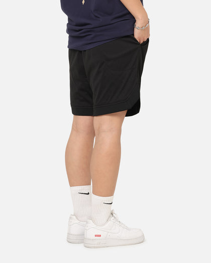 Saint Morta Gothic Stack Basketball Shorts Black