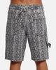 XXIII Snake Skin Jorts Black Snake Print
