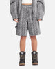 XXIII Snake Skin Jorts Black Snake Print