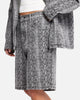 XXIII Snake Skin Jorts Black Snake Print