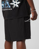 Loiter Script Walk Shorts Black