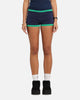 Ed Hardy Women's Logo Mini Shorts Navy/Green