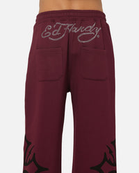 Ed Hardy Trinity Sweatpants Plum