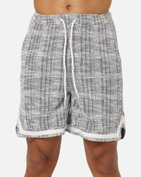XXIII Textured Ball Shorts Navy/Cream