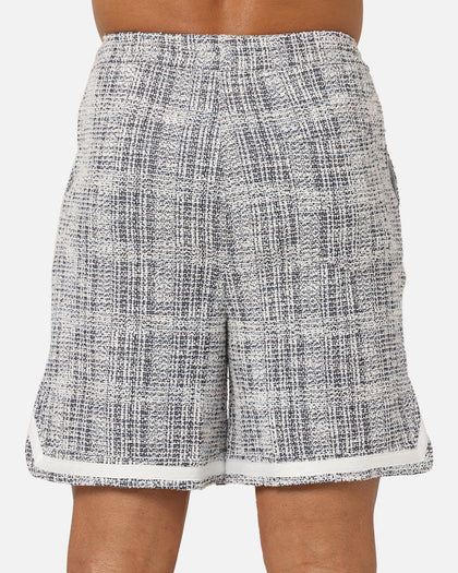 XXIII Textured Ball Shorts Navy/Cream