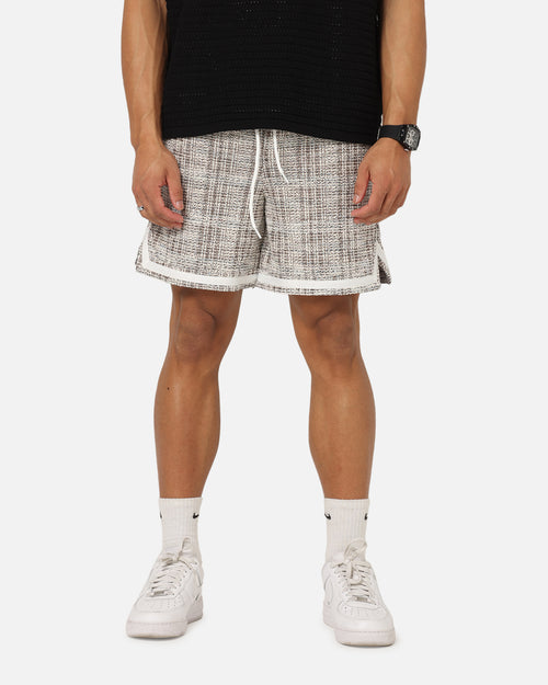 XXIII Textured Ball Shorts Brown/Cream