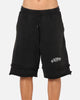 Saint Morta Gothic Layered Sweat Shorts Black